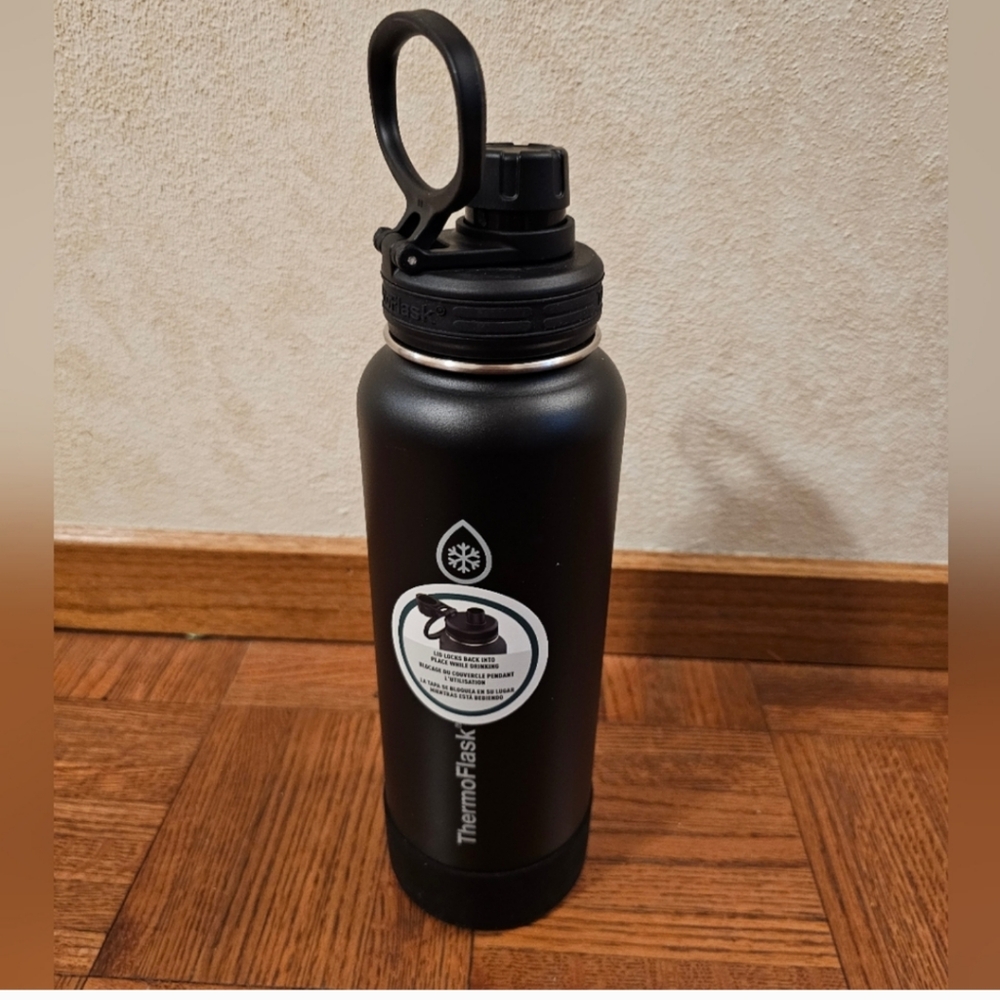 Thermoflask 40oz Stainless Steel Insulated Water Bottles with Lid …